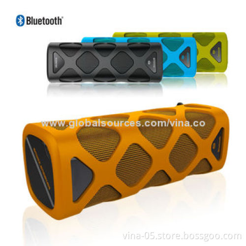 Blue Portable Speakers with NFC and Microphone Functions